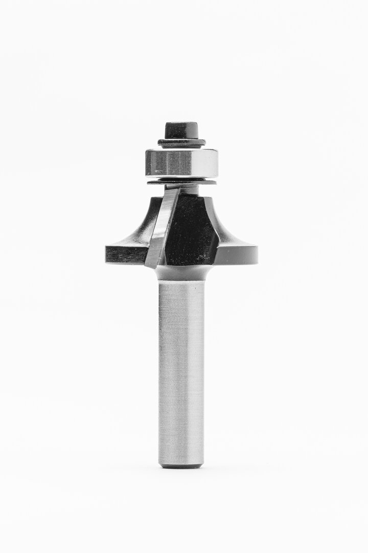 Bosch PRO Abrundfräser, R 1/2, Schaft 1/4 - 2608628423